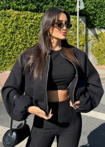 Soft Bomber Jacket